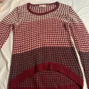 Poof Excellence multicolor knit sweater